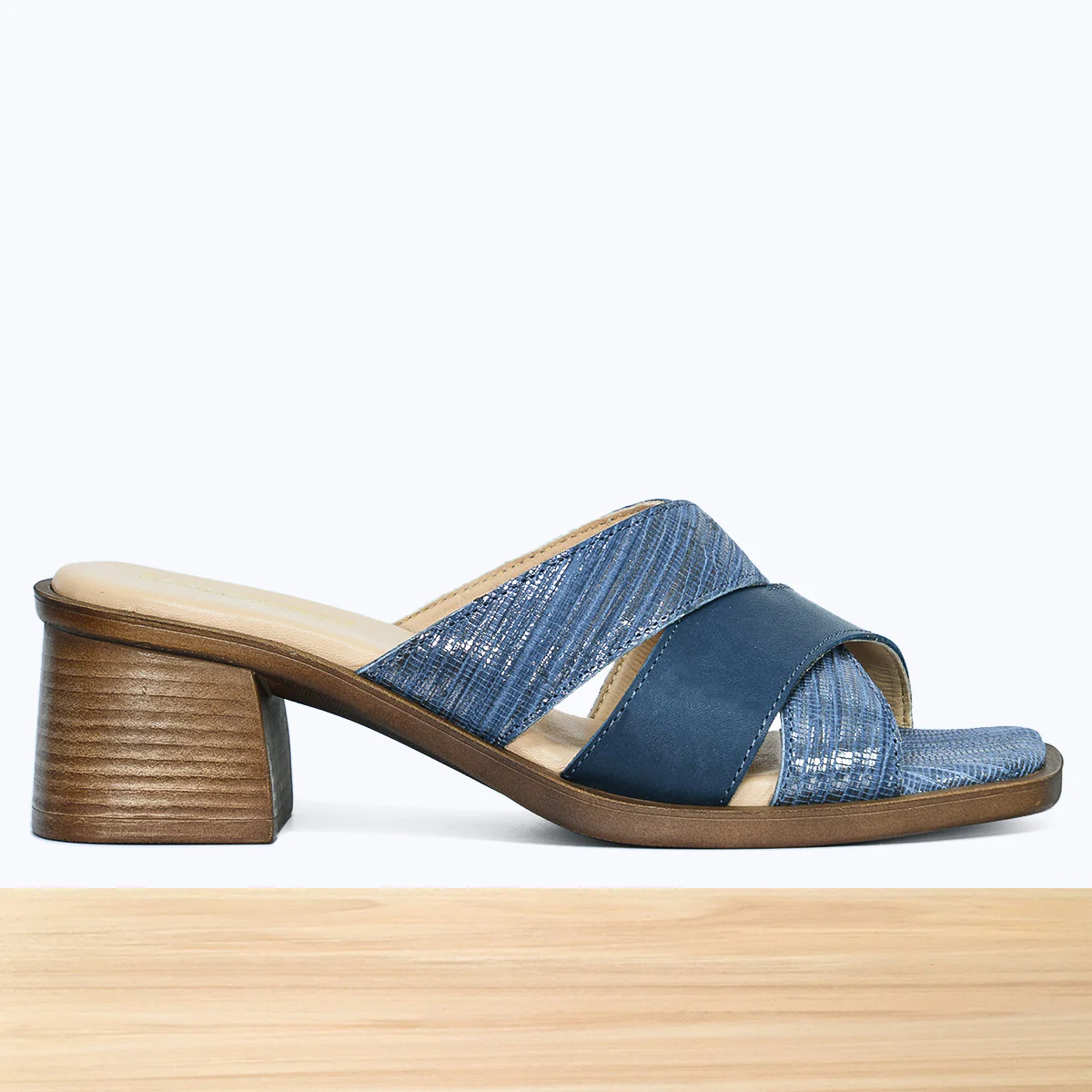 002F Mirelle Cuir Bleu