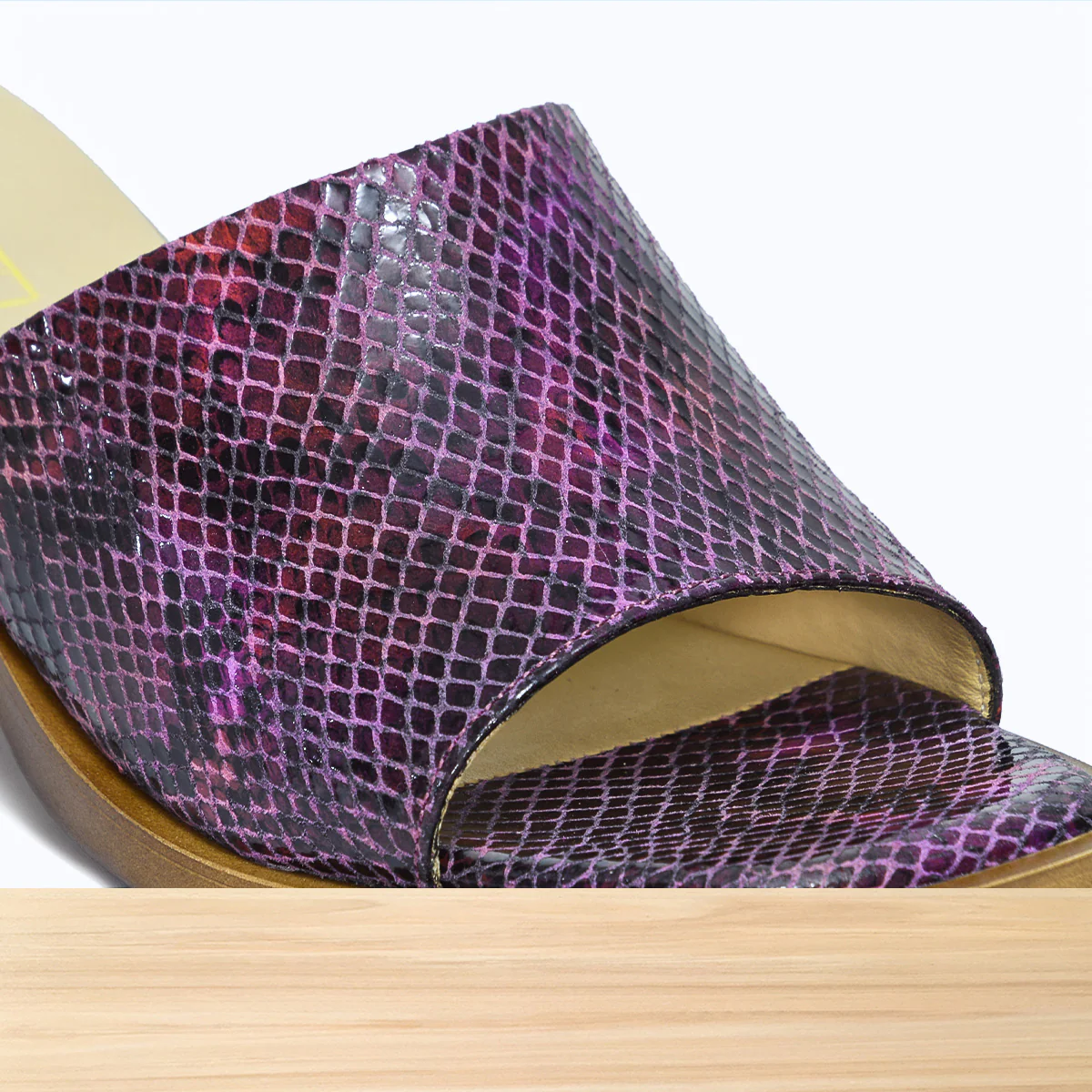005F Emora Cuir Violet Serpent - Image 4