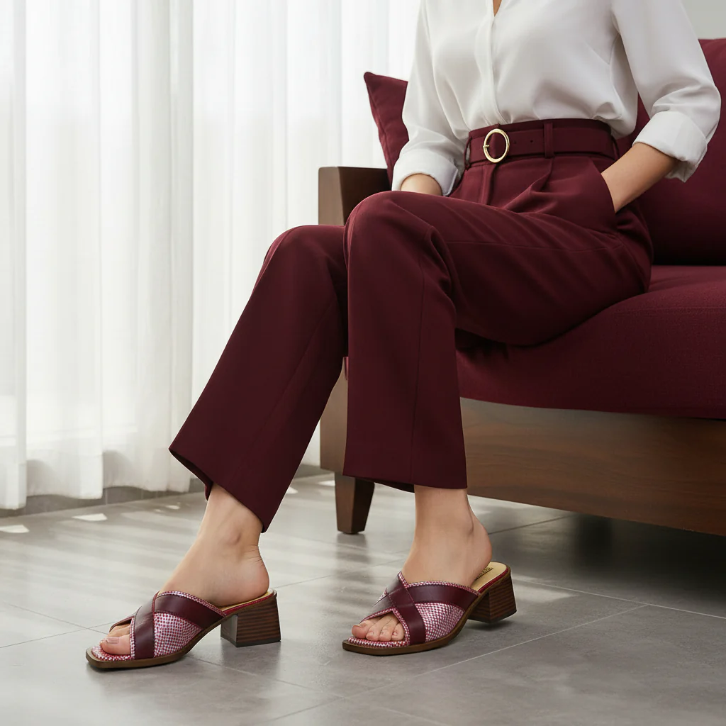 007F Morela Cuir Rouge - Image 7