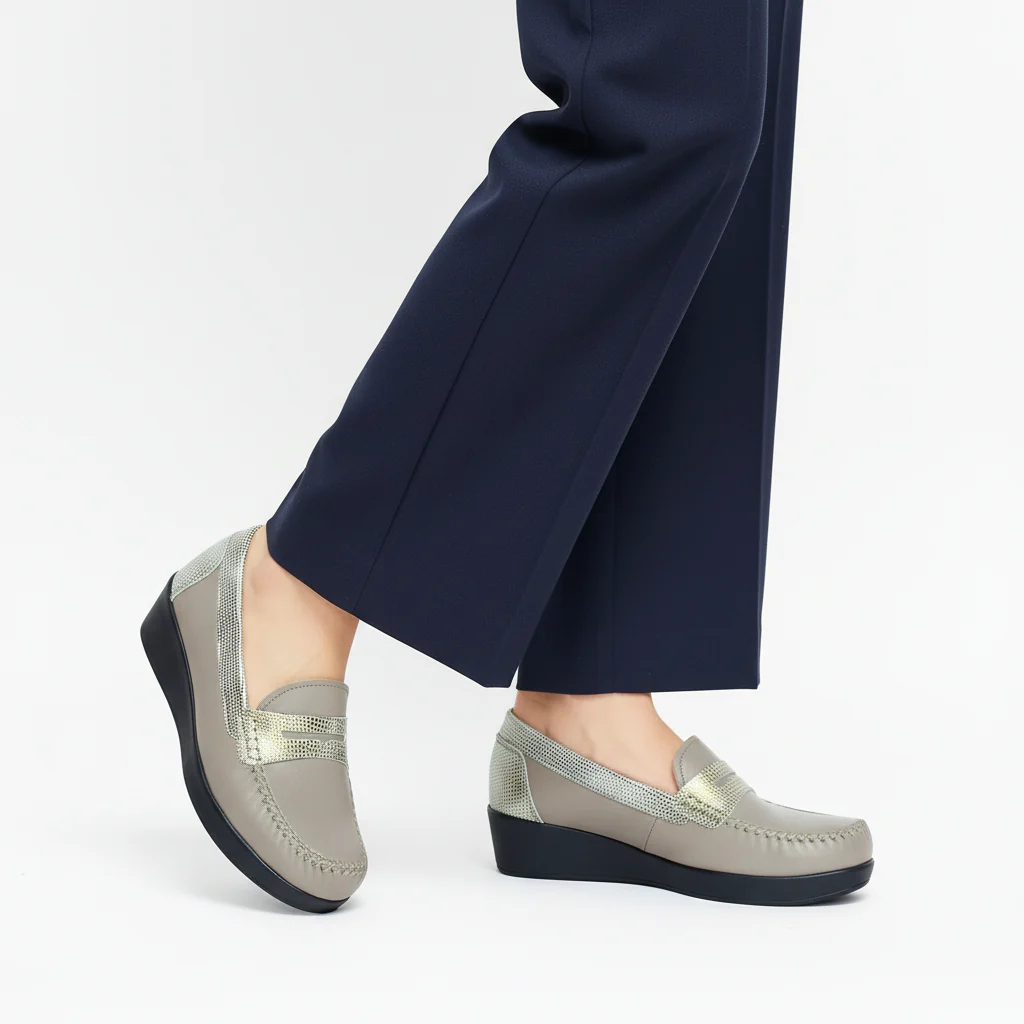 011F Kamita Cuir Taupe - Image 2
