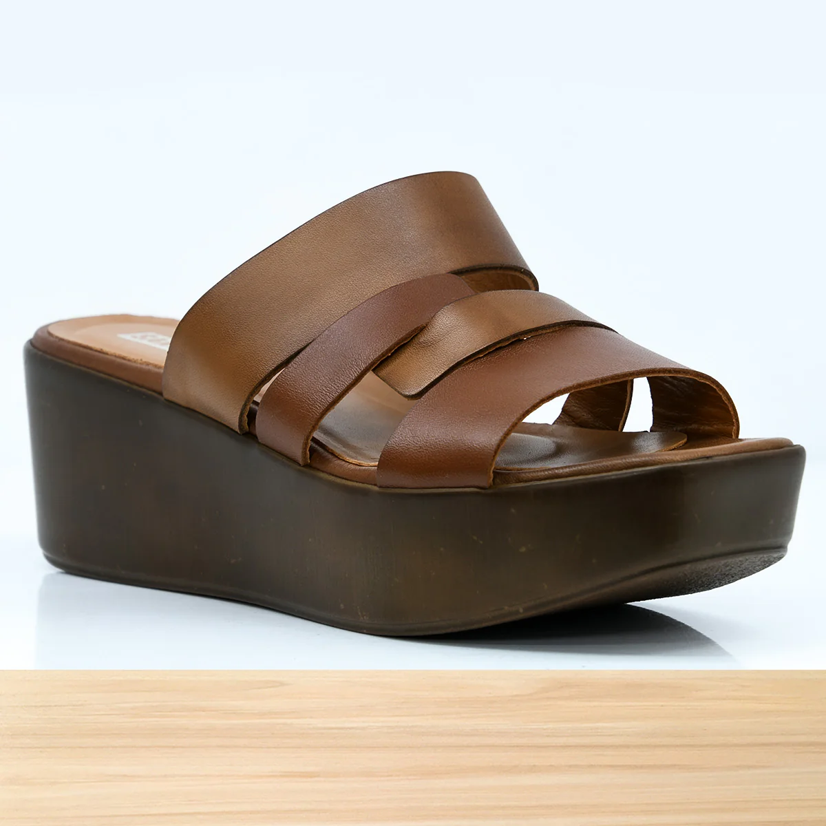 011F Onessa en Cuir Camel - Image 2