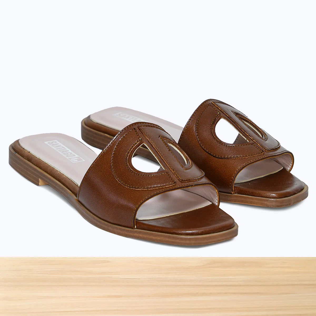 02F Yasora Cuir Marron - Image 3