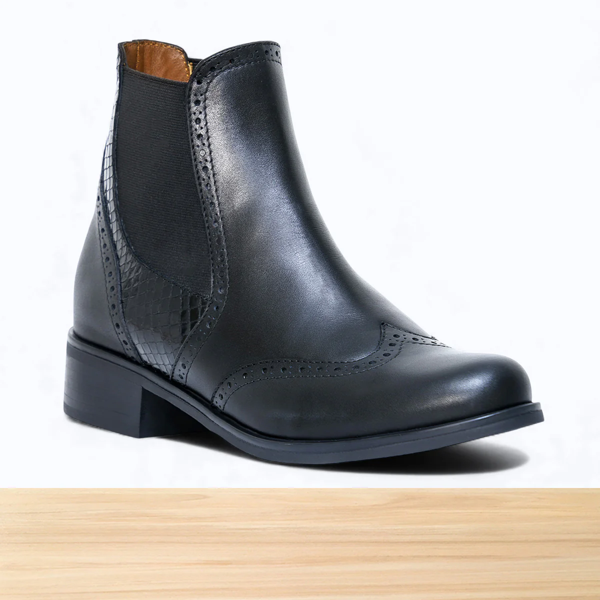 066F Solvi Cuir Noir - Image 3