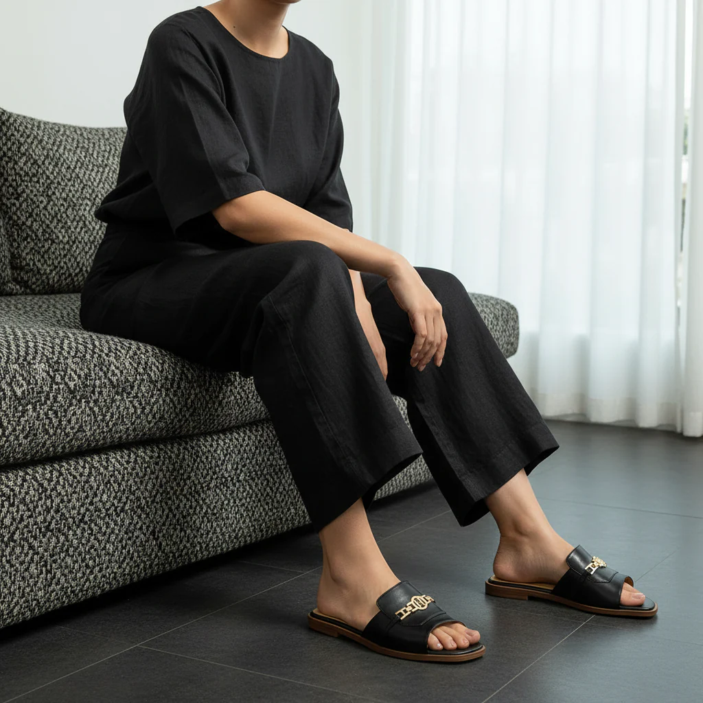 081F Orlina Cuir Noir - Image 7