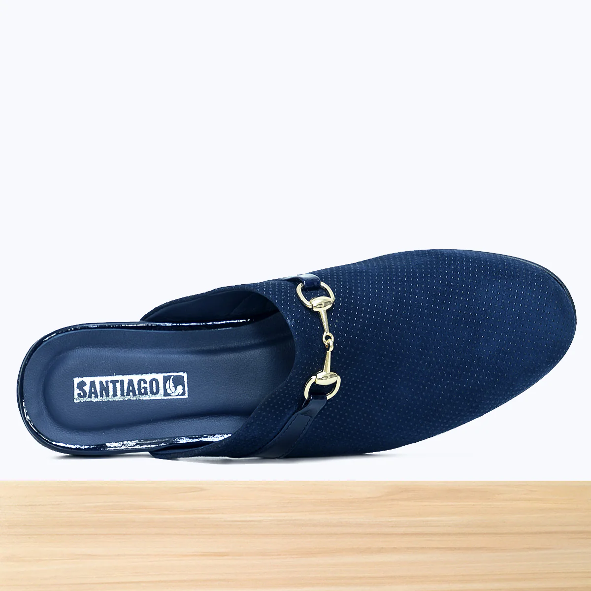 090F Asala Cuir Bleu Marine SB - Image 5