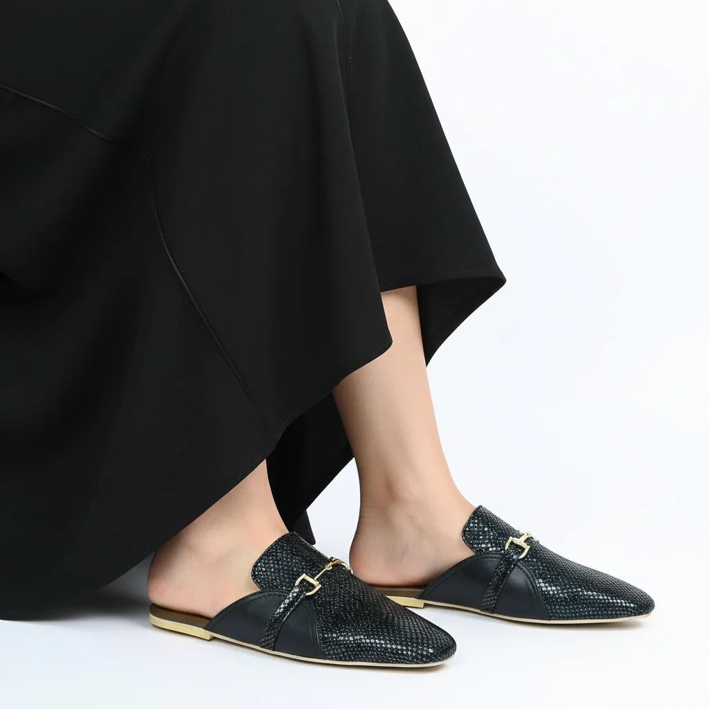 1000F Rawaq Cuir Noir Brillant - Image 2