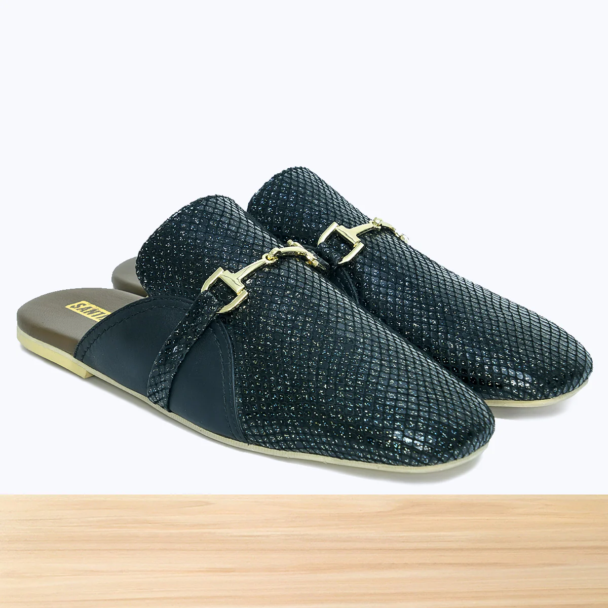 1000F Rawaq Cuir Noir Brillant - Image 3