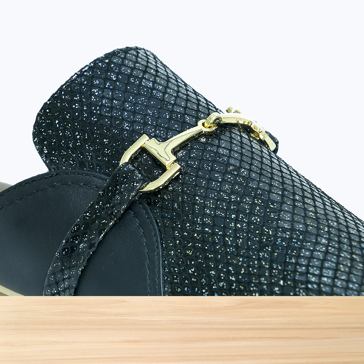 1000F Rawaq Cuir Noir Brillant - Image 4