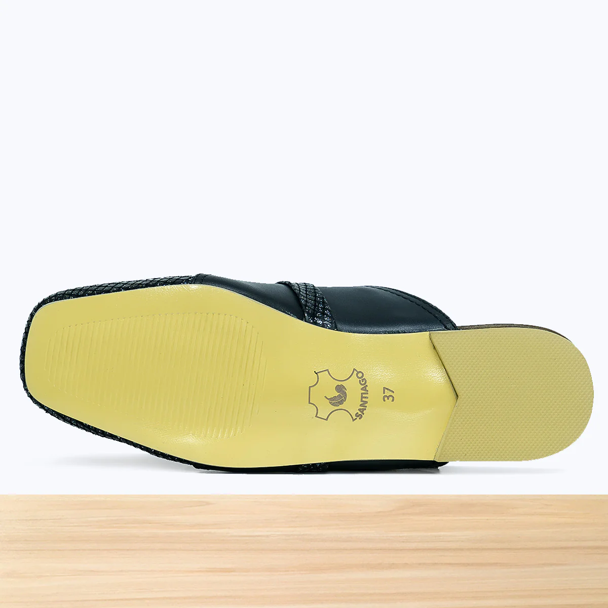 1000F Rawaq Cuir Noir Brillant - Image 6
