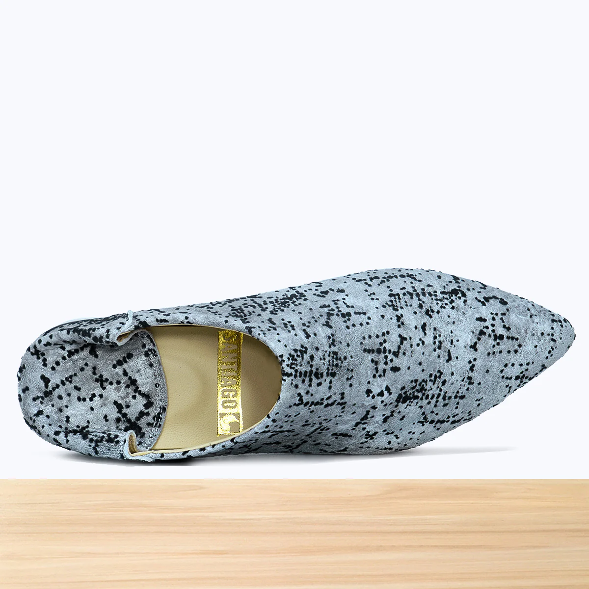 1001F Wifaq Cuir Gris Noir - Image 6