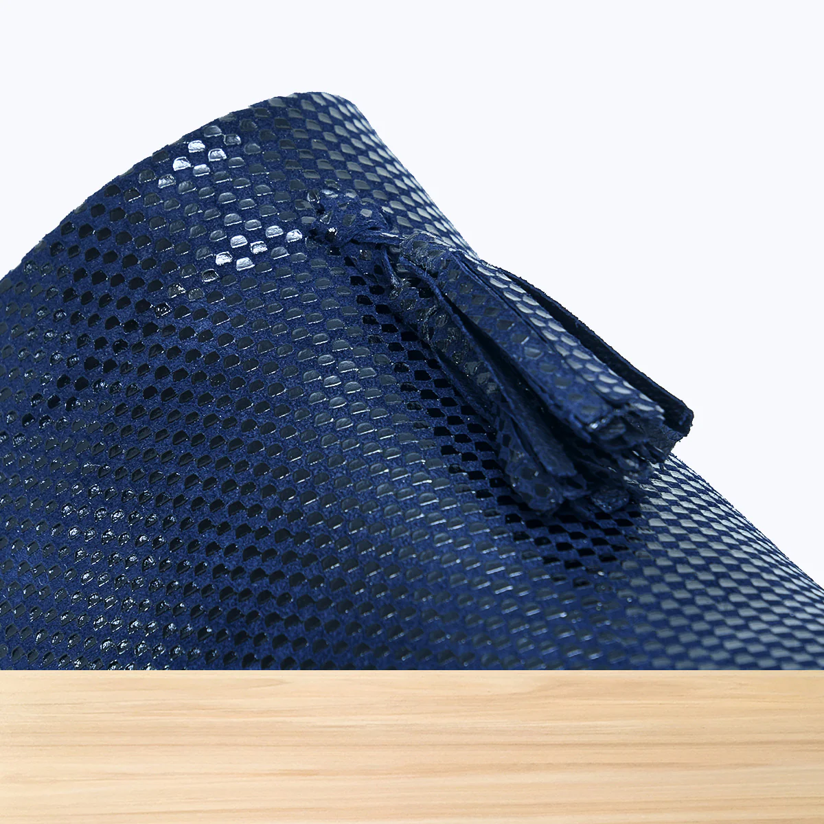 100F Lamis Cuir Noir Bleu Nuit - Image 4