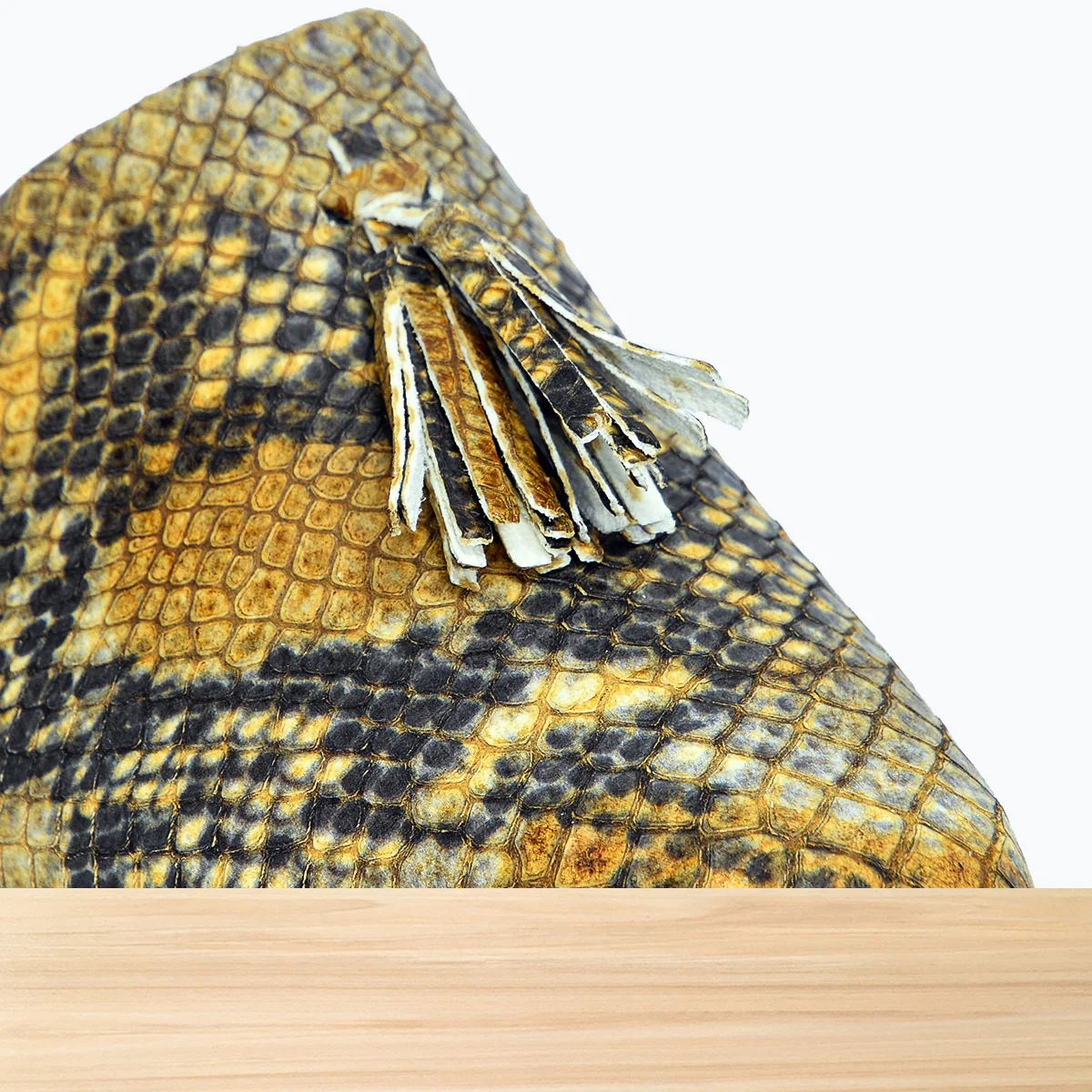 100F Lamis Cuir serpent Jaune N - Image 4