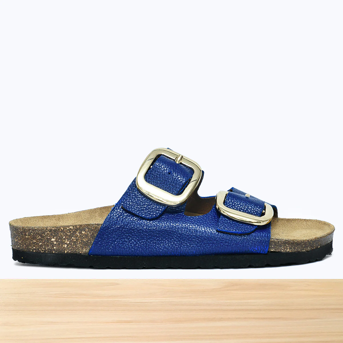 106F Harmelle Cuir Bleu