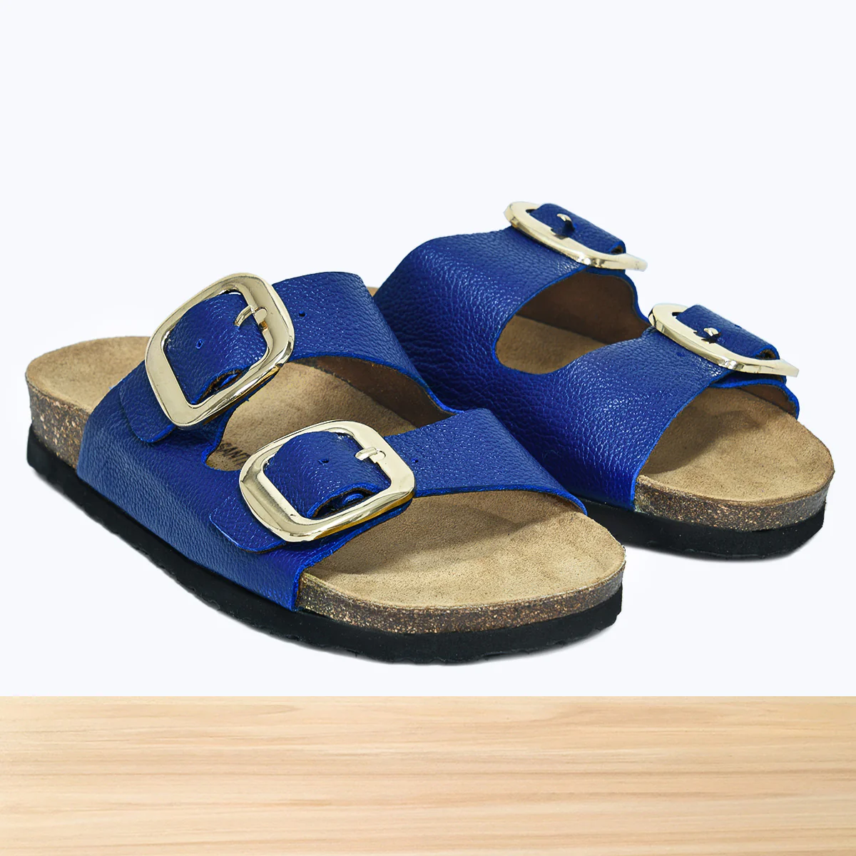 106F Harmelle Cuir Bleu - Image 3