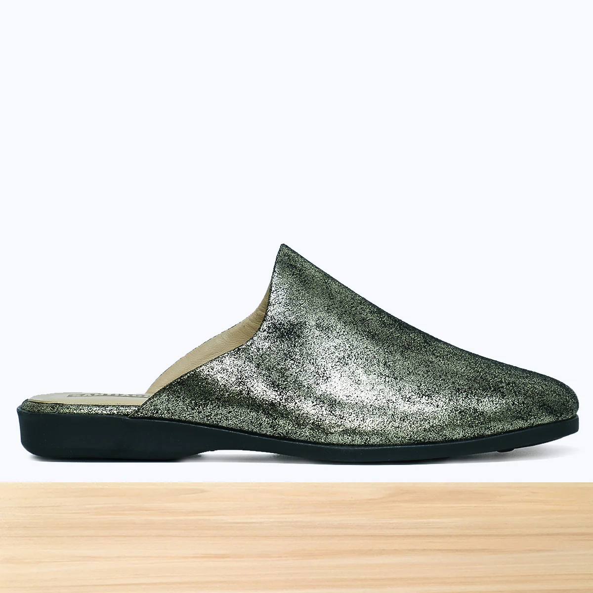 106F Sultana Cuir Kaki Métalisé SB