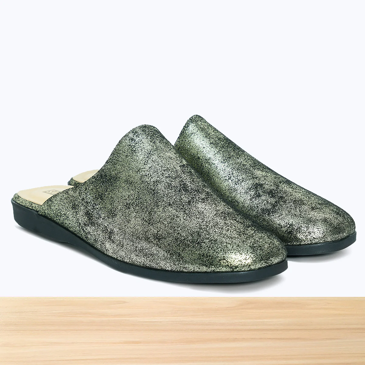 106F Sultana Cuir Kaki Métalisé SB - Image 3