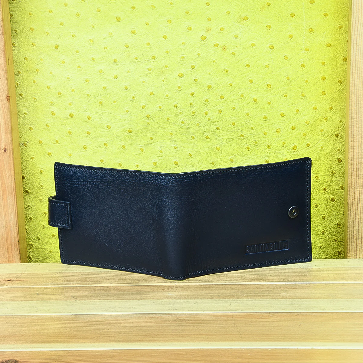 122 Calvo en Cuir Bleu - Image 4