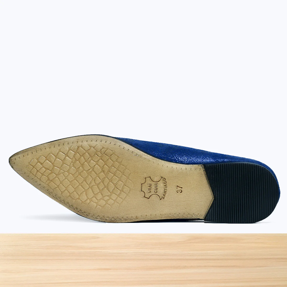 201F Belgha Cuir Bleu - Image 6