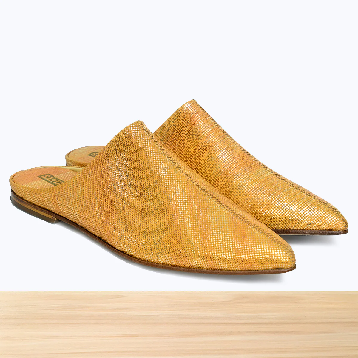 201F Belgha Cuir Orange - Image 3