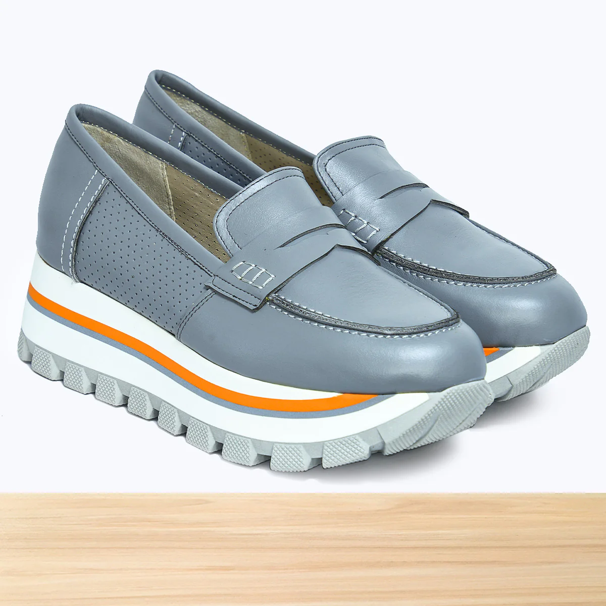 2108F bahria Cuir Gris - Image 3