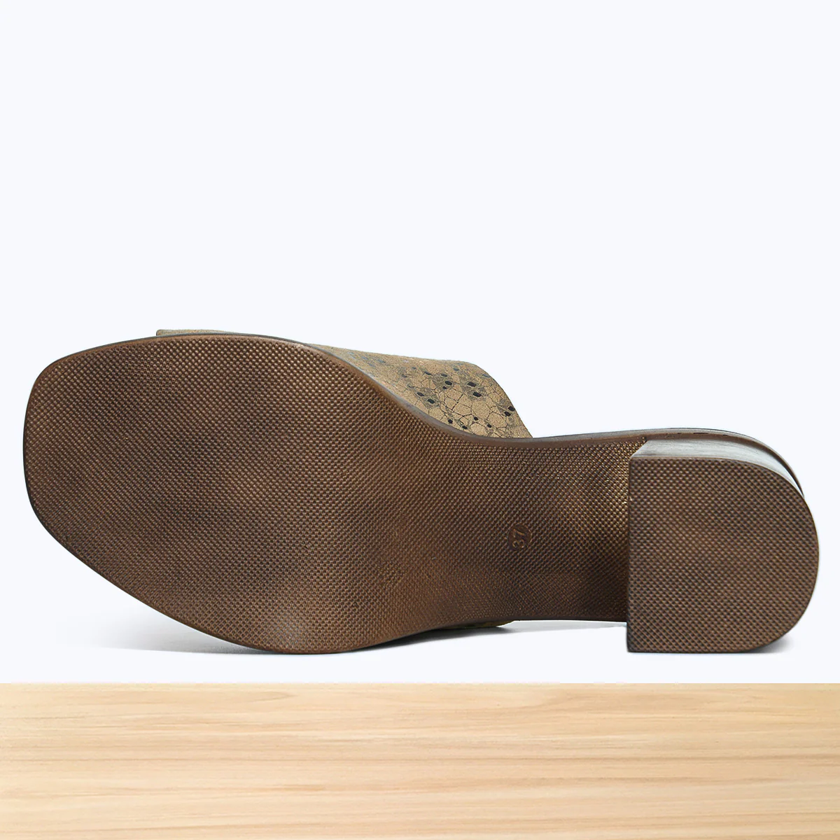 291F Corélia Cuir Camel Brillant - Image 6