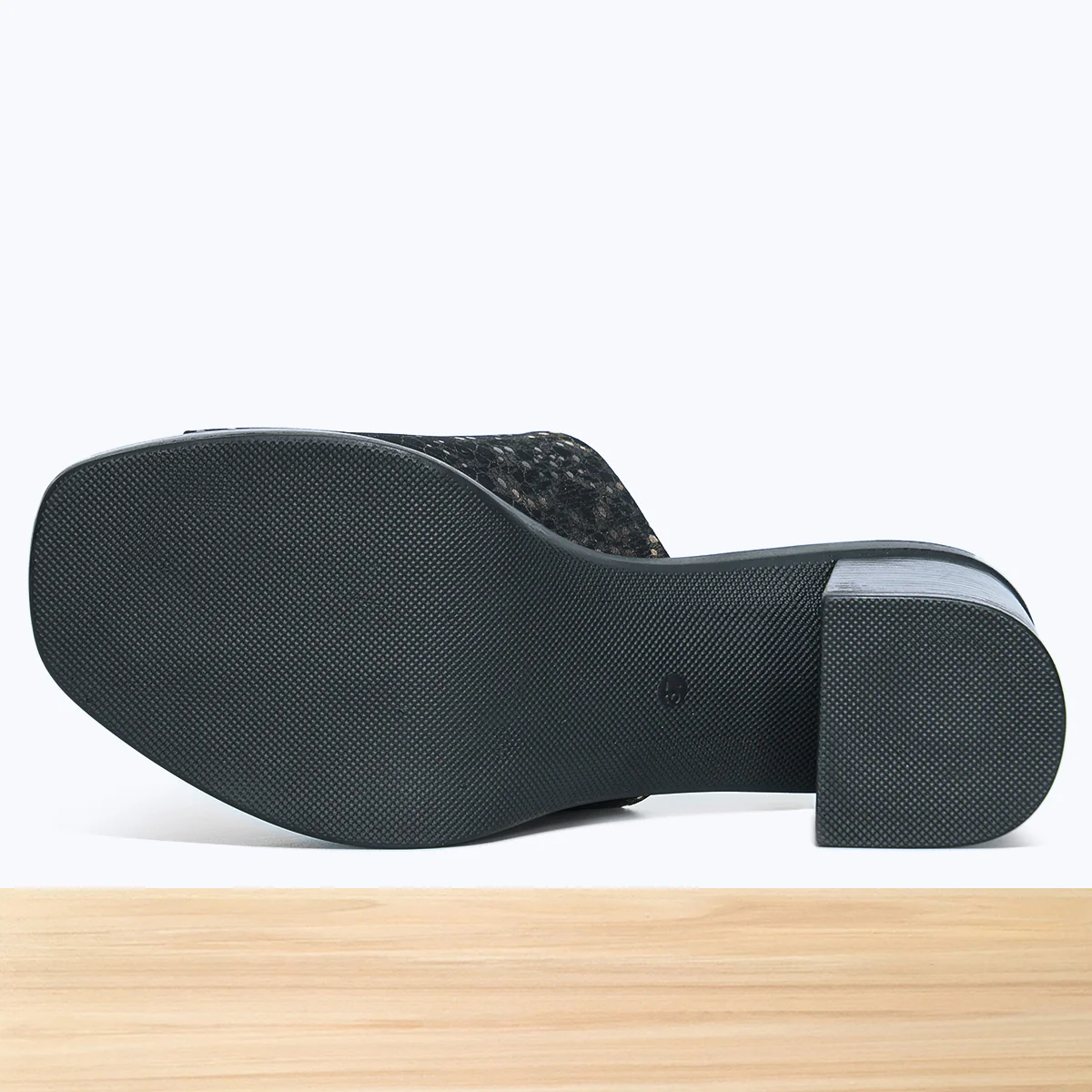 291F Corélia Cuir Noir Lézard - Image 6