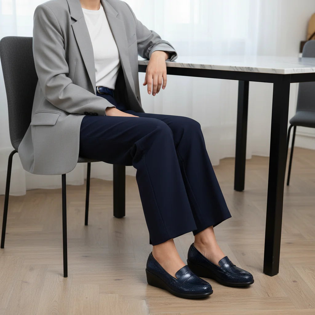 301F Liva Cuir Bleu - Image 6