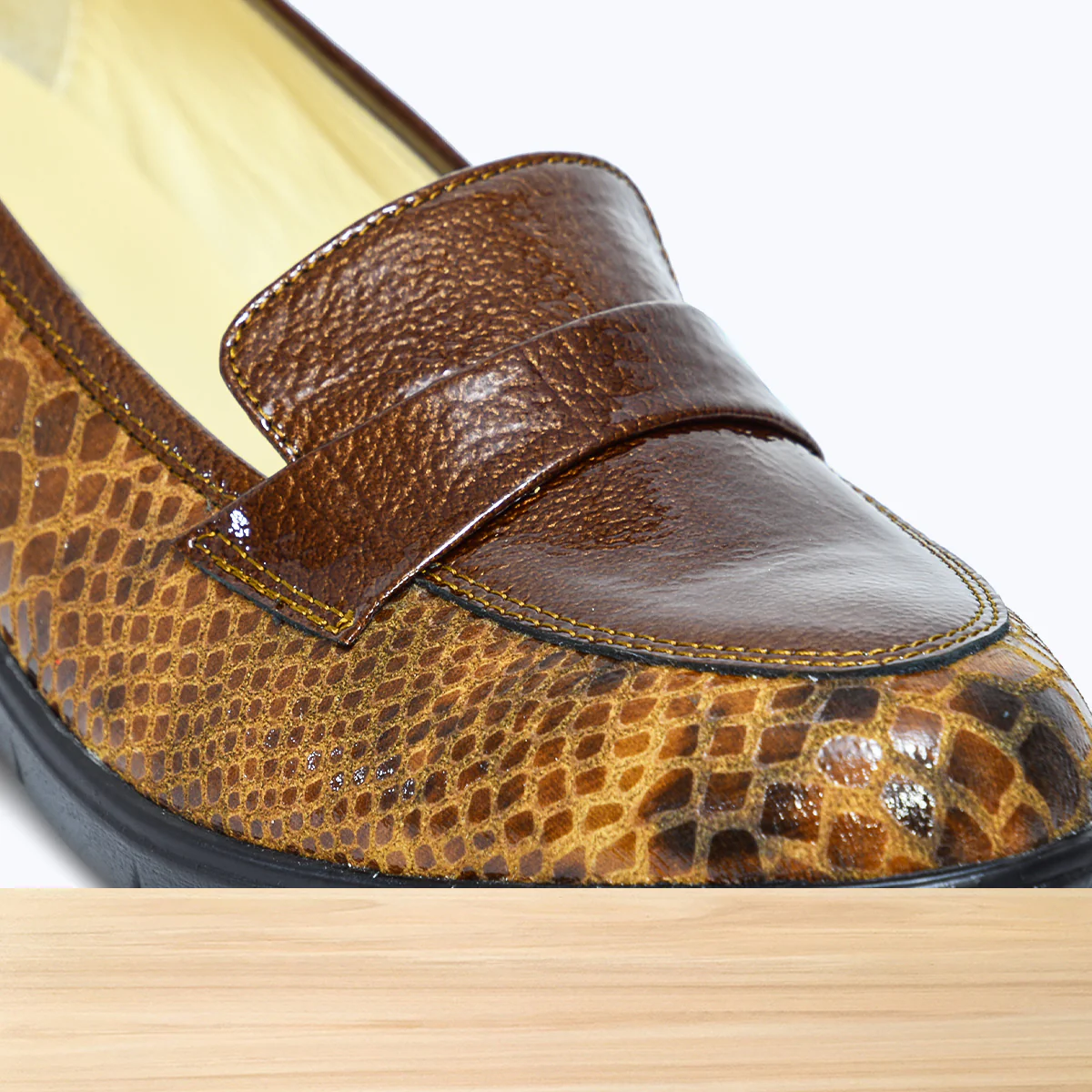 301F Liva Cuir Camel - Image 4