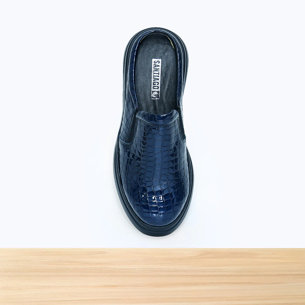 305F Nava Cuir Bleu Marine - Image 4