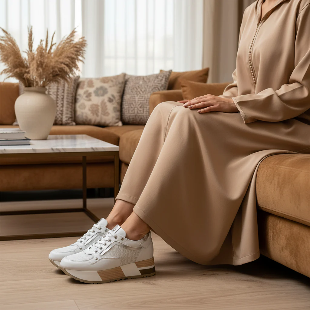 3175F Manara Cuir Blanc - Image 2