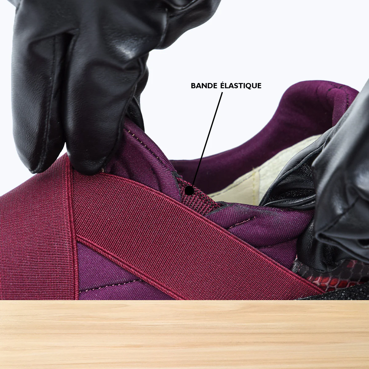 3419F Velora Cuir Violet Bordeaux - Image 4