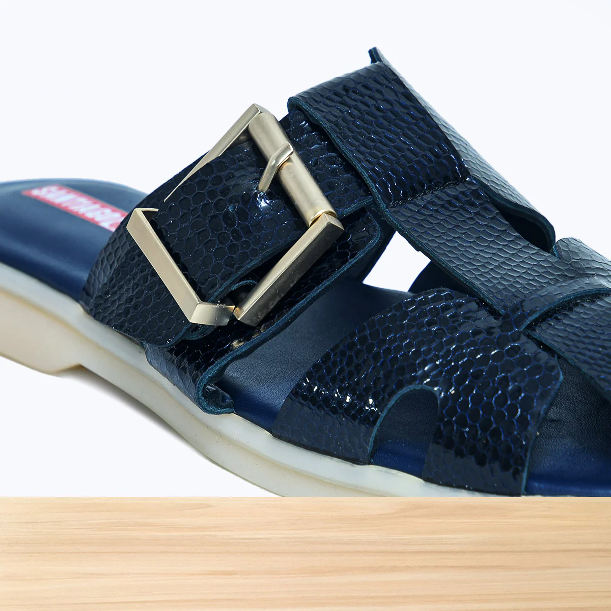 347F Noralya Cuir Bleu Nuit - Image 4