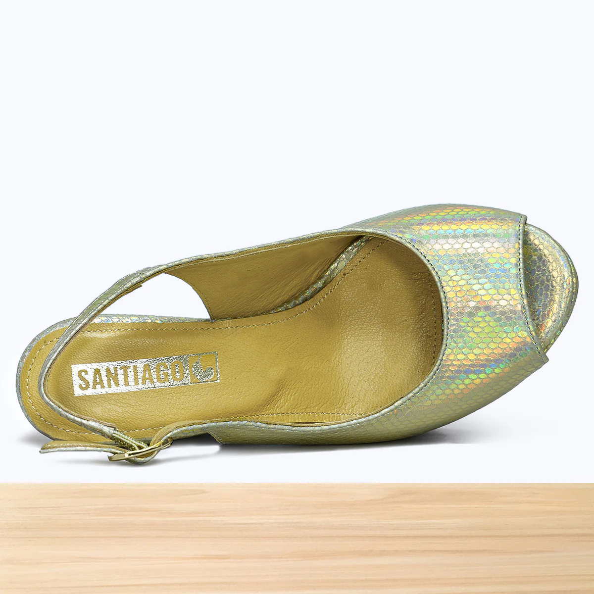3528F Ysavelle Cuir Doré Multicolore - Image 5