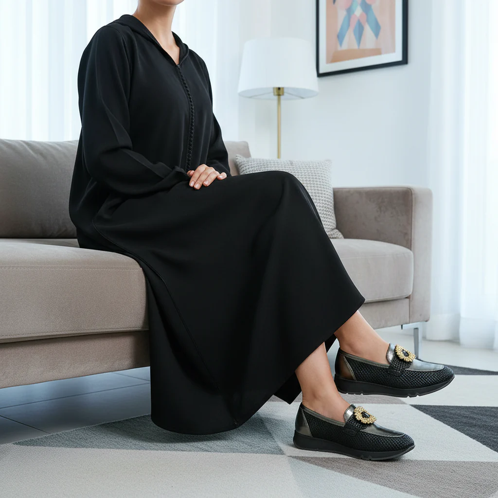 3535F Devina Cuir Noir G - Image 2