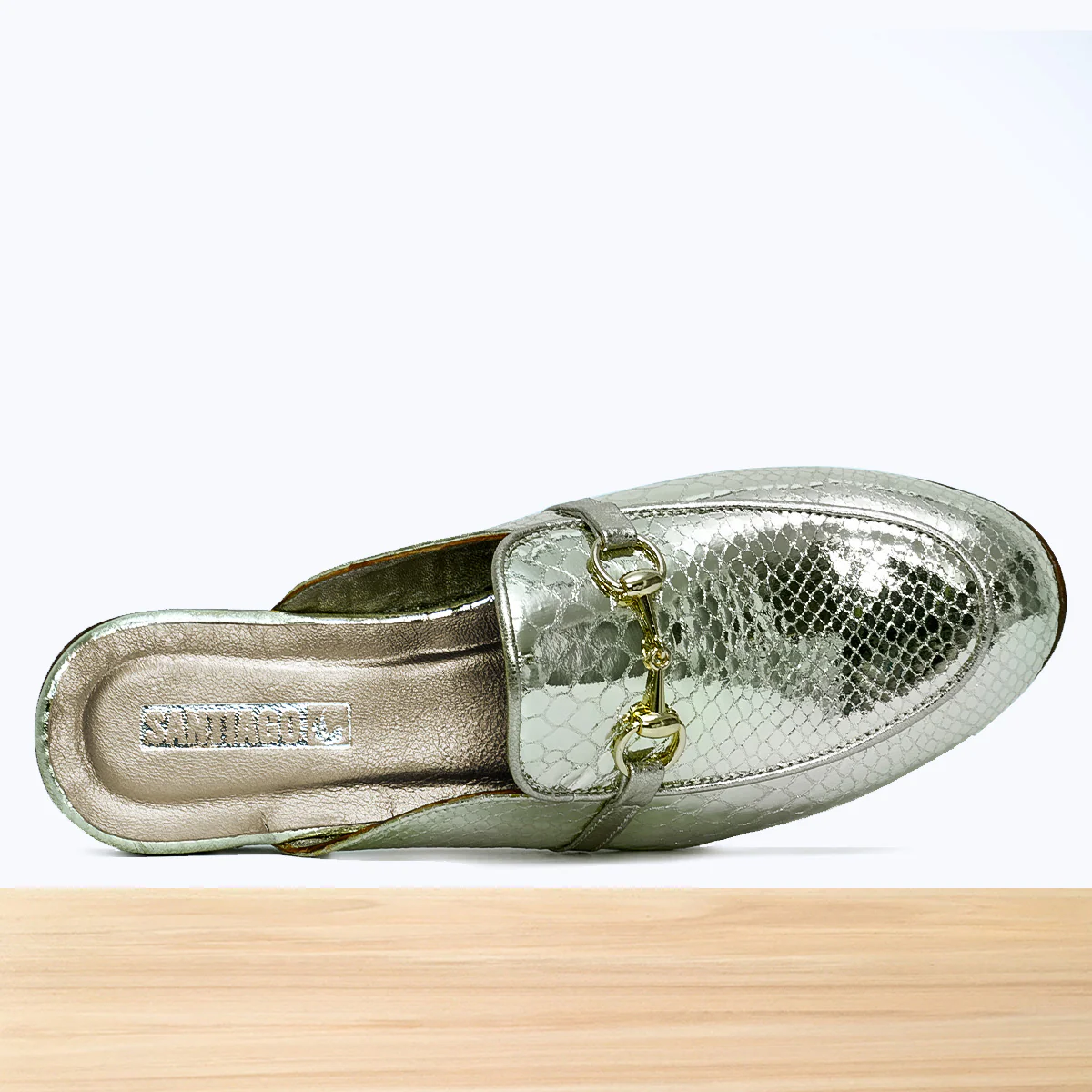357F Tolna Cuir Argenté - Image 5