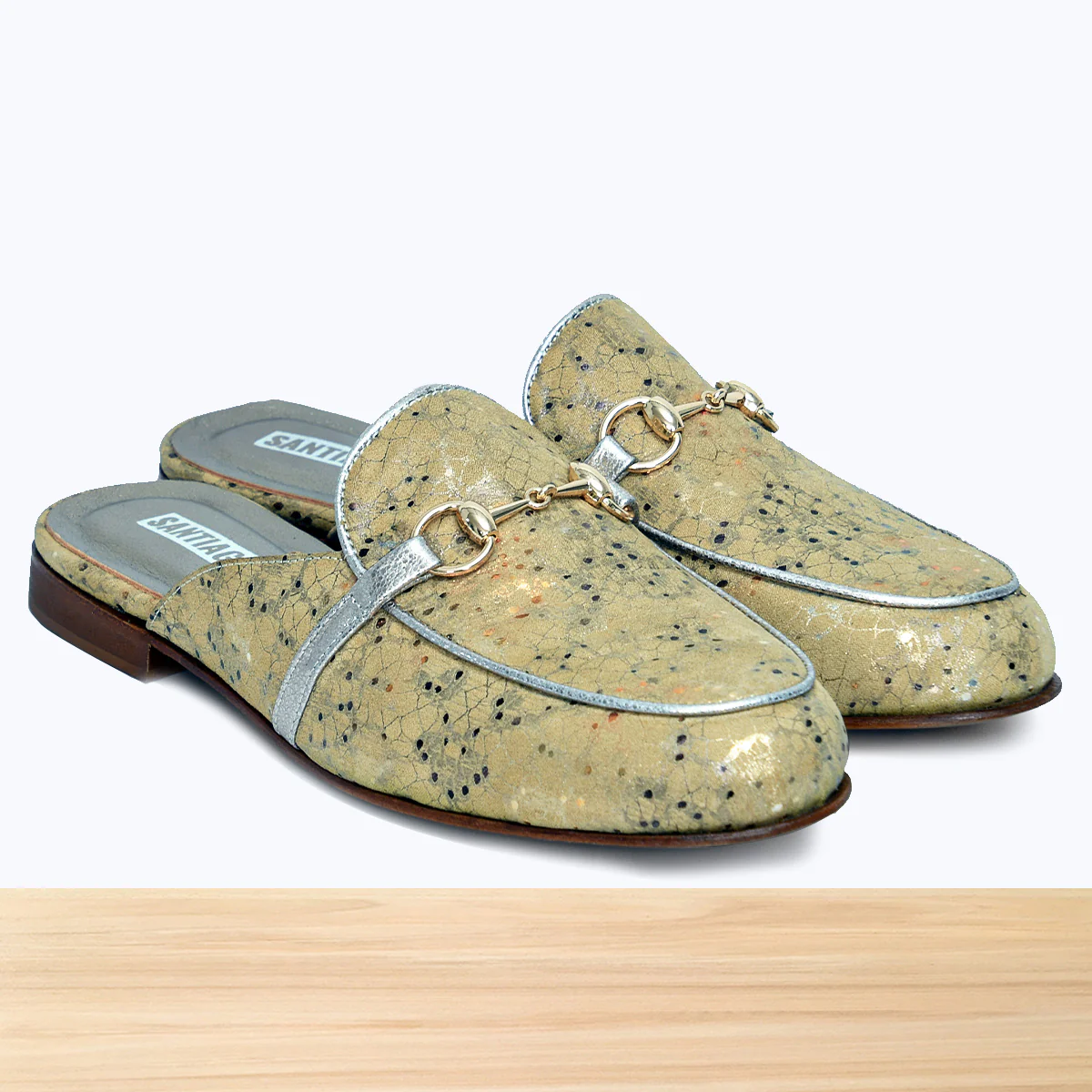 357F Tolna Cuir Beige Brillant - Image 3