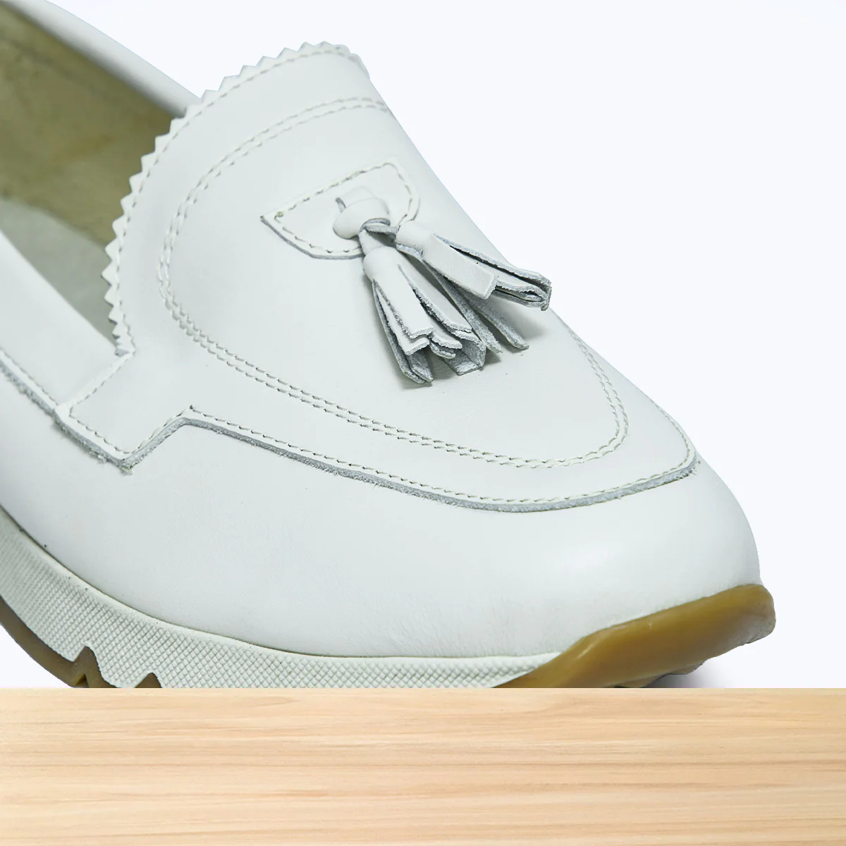 420F Madera Cuir Blanc Cassé - Image 4