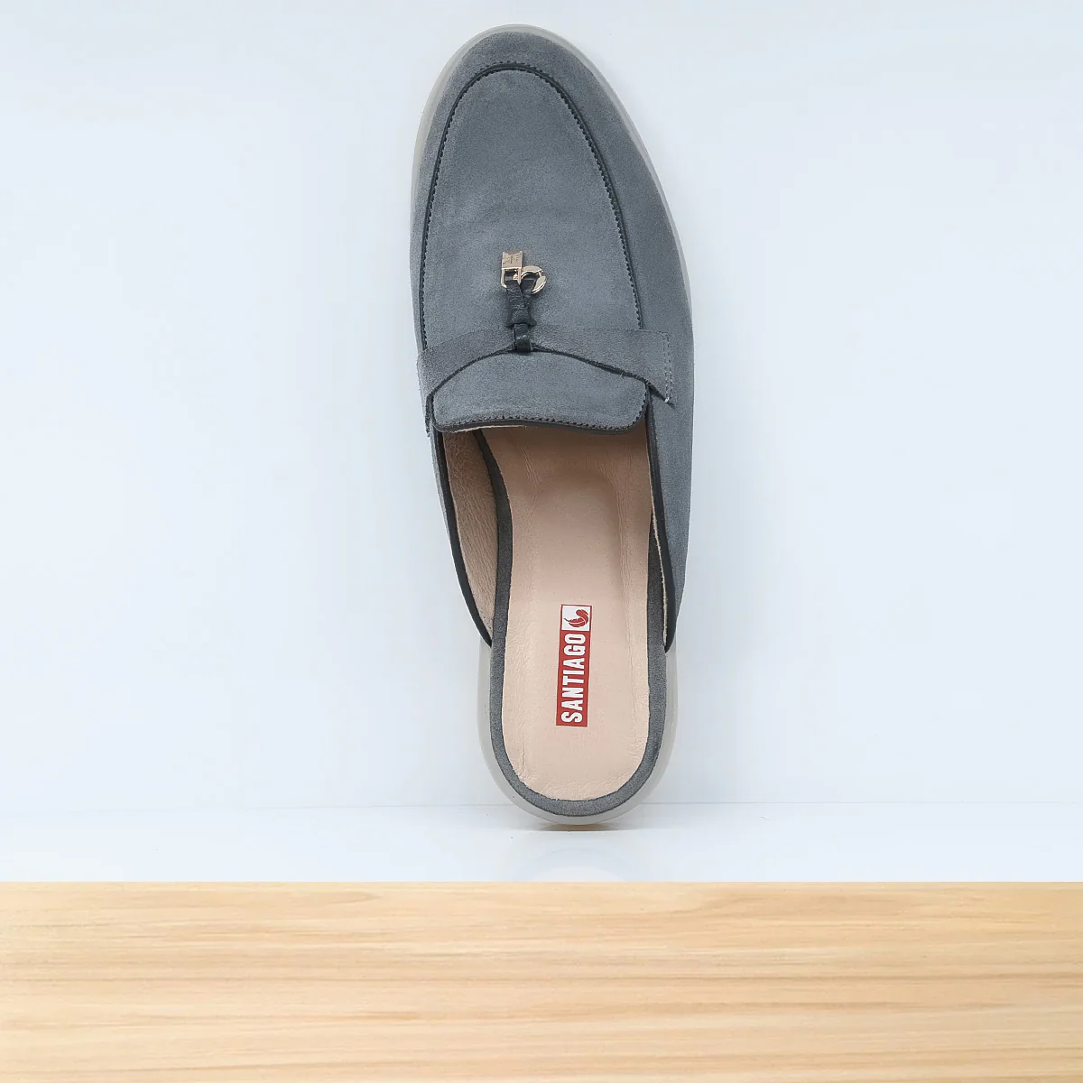 427F Zeina Cuir Gris - Image 3
