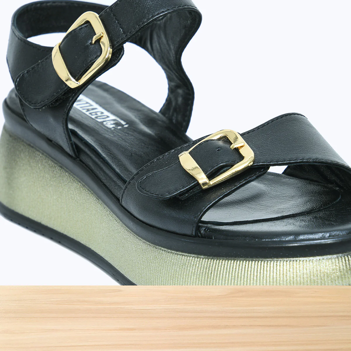 438F Tina Cuir Noir Mat - Image 4