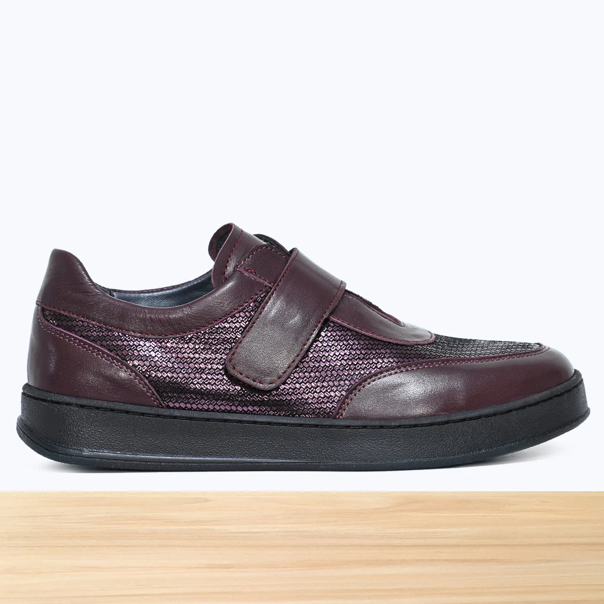 444F Carry Cuir Bordeaux NV