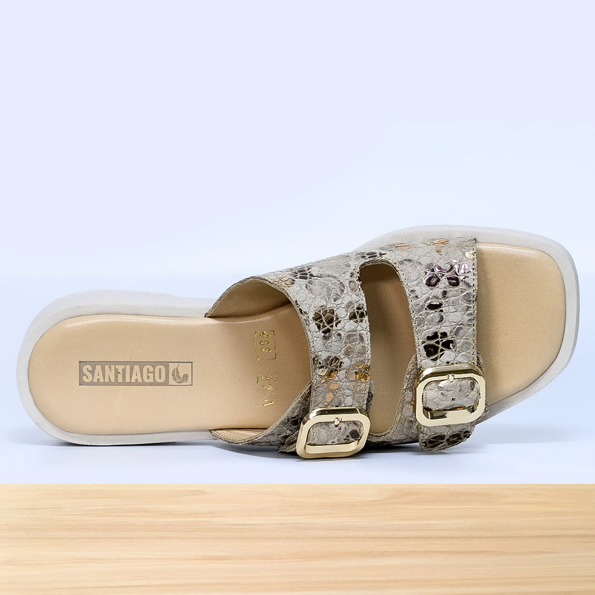 460F Charm Cuir Doré - Image 3