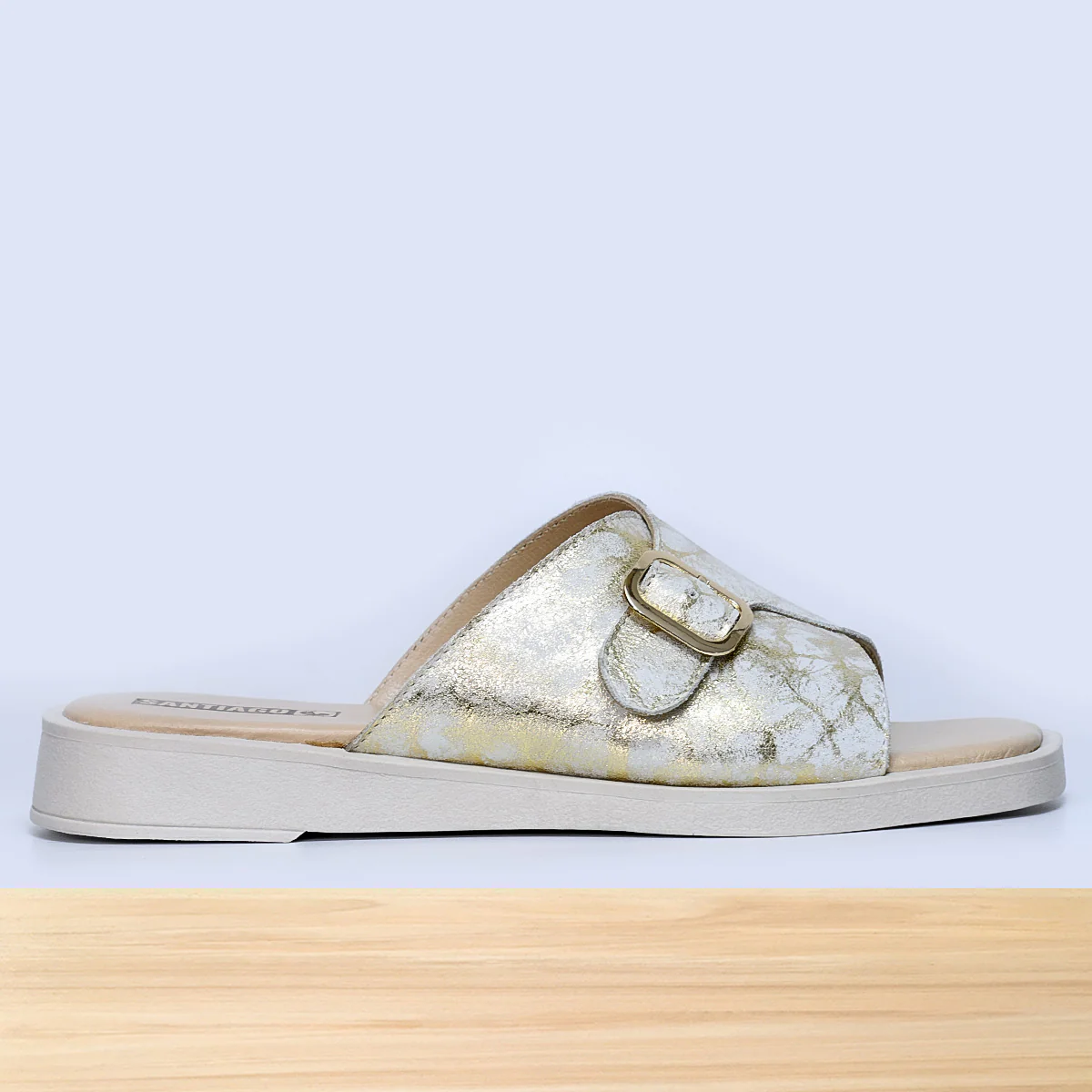 461F Gloria Cuir Ivory Gold