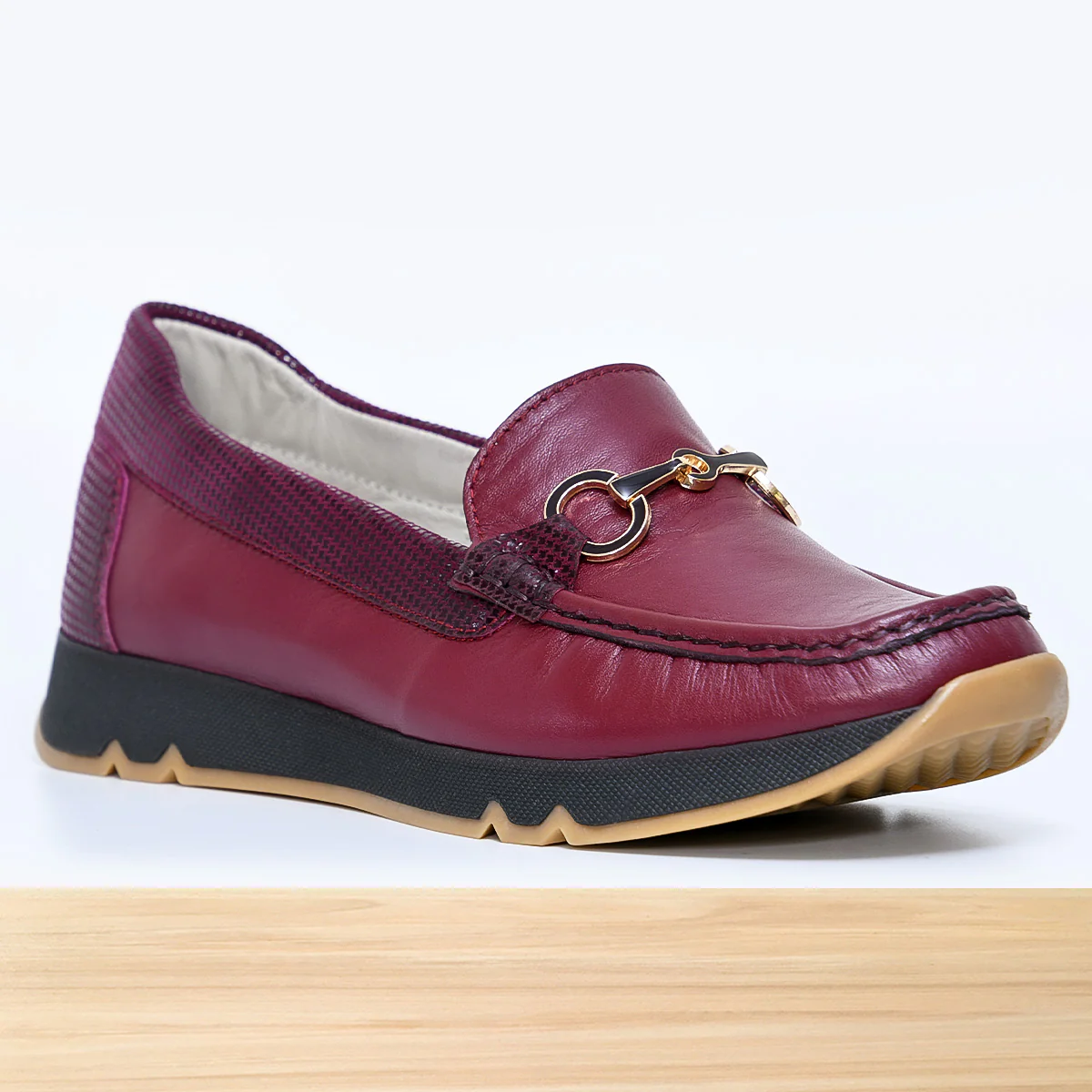480F Delva Cuir Bordeaux - Image 2