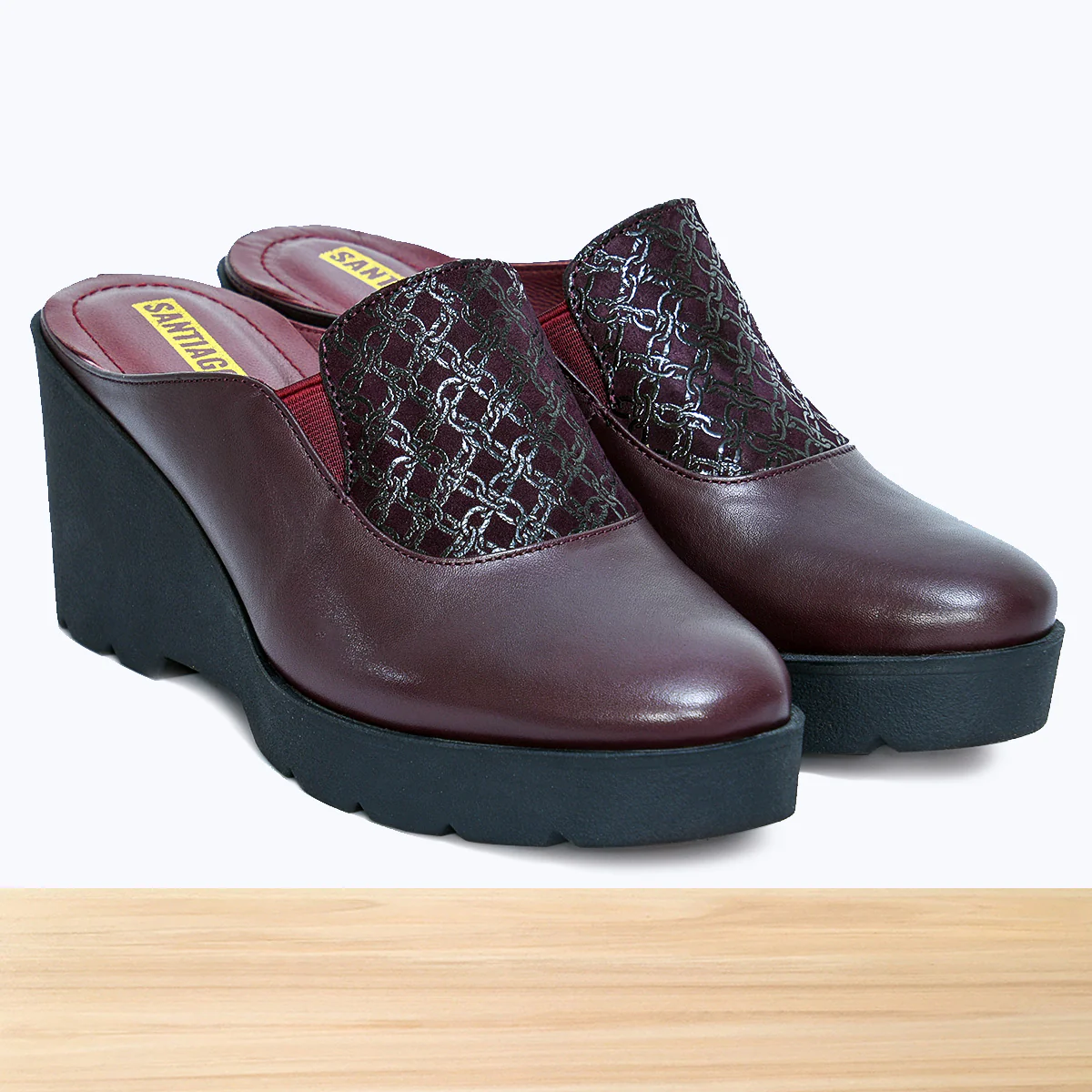 483F Sorvi Cuir Bordeaux Foncé - Image 4