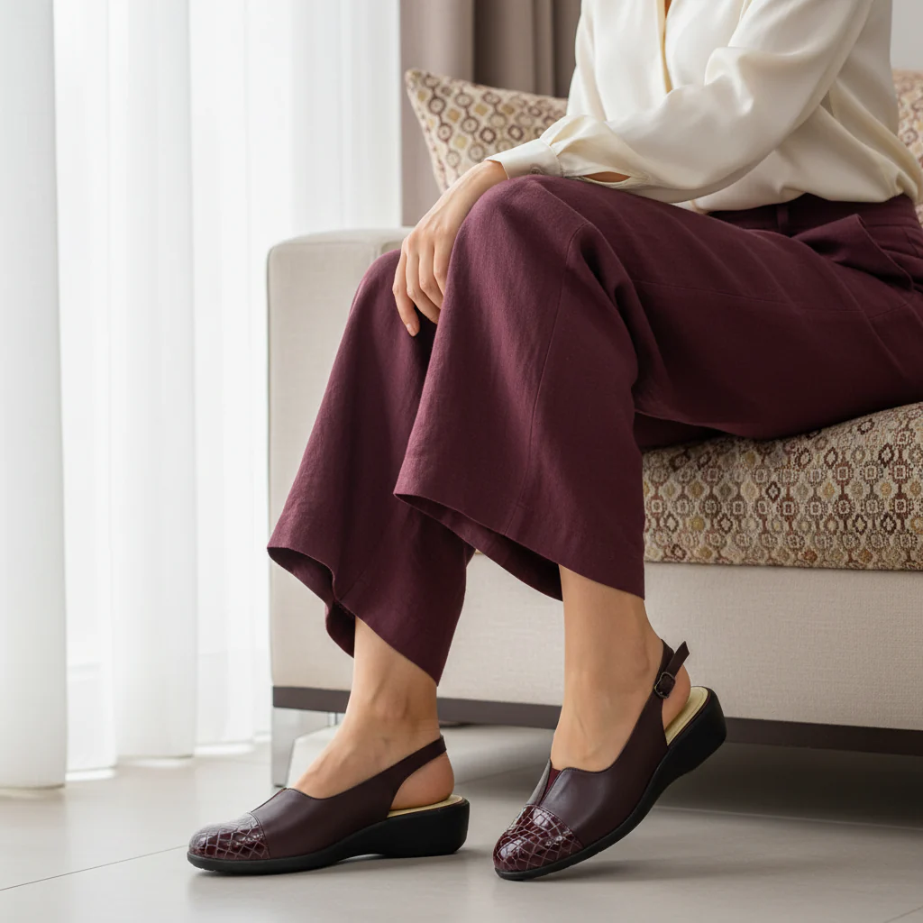 491F Seli Cuir Bordeaux - Image 7