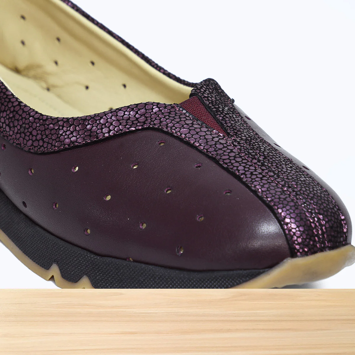 494F Korin Cuir Bordeaux - Image 4