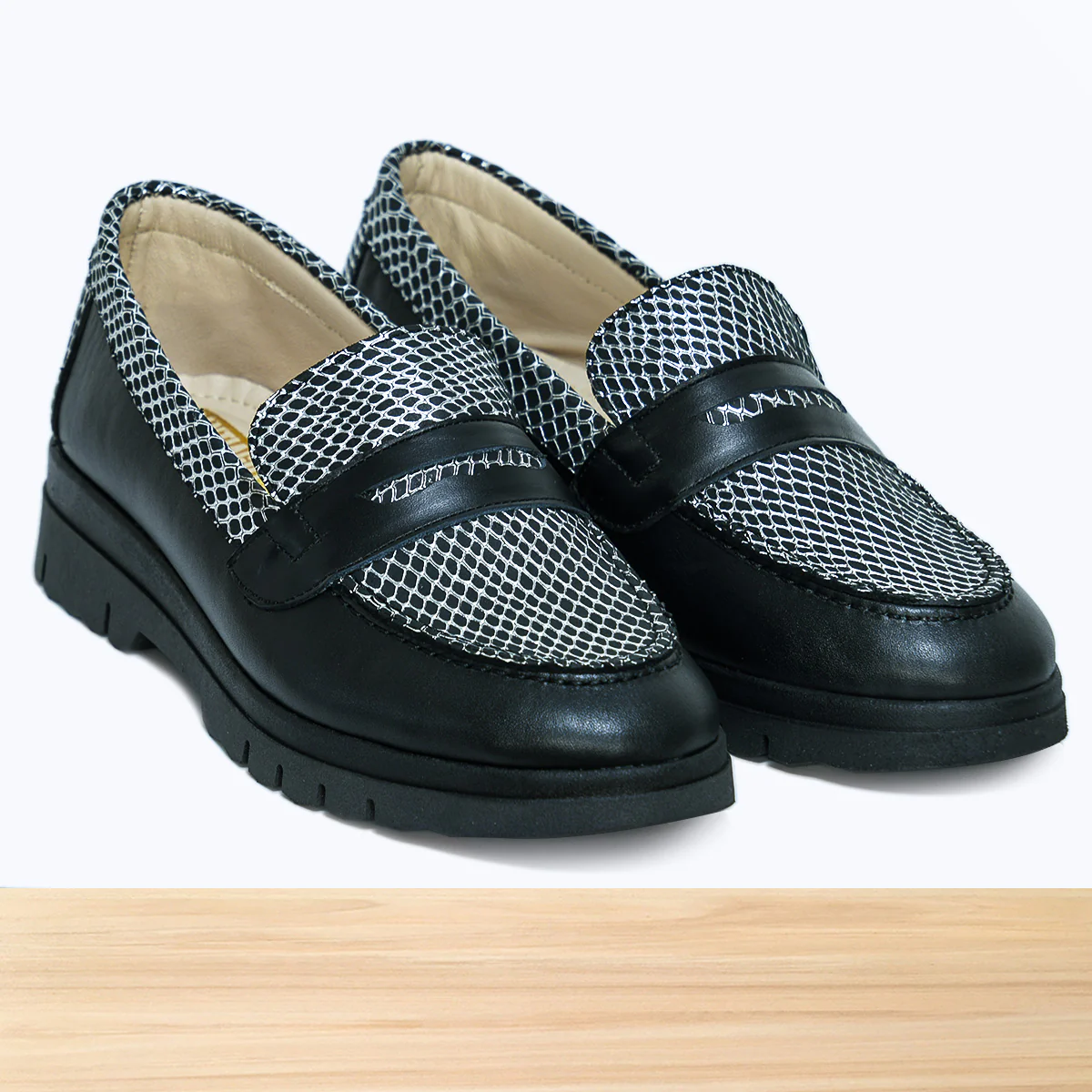 499F Pavelle Cuir Noir - Image 3
