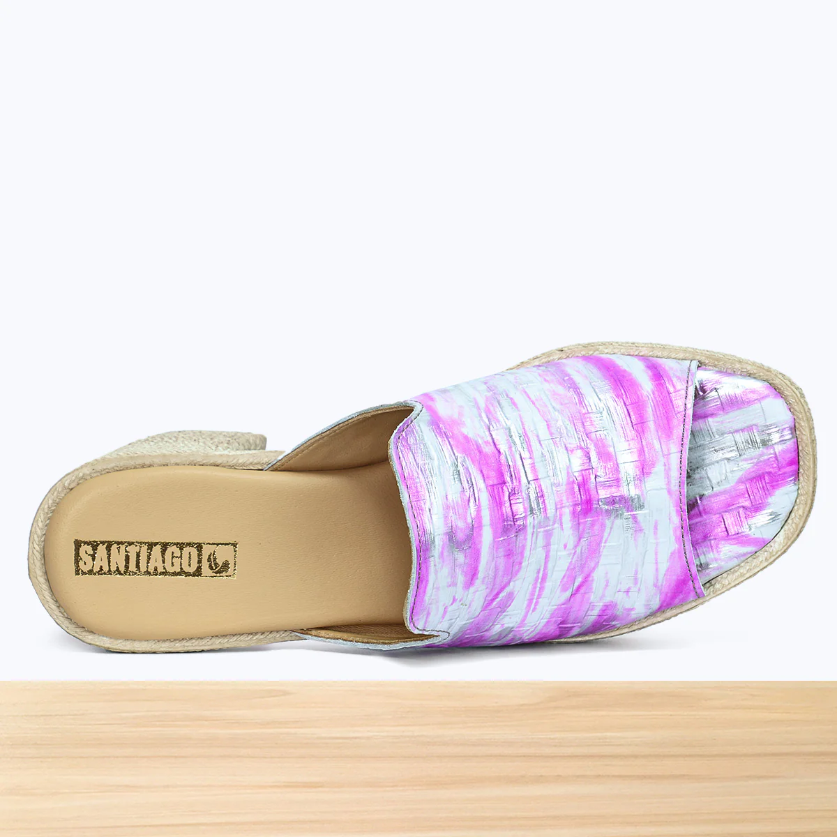 504F Luvia Cuir Rose Argenté NV - Image 3
