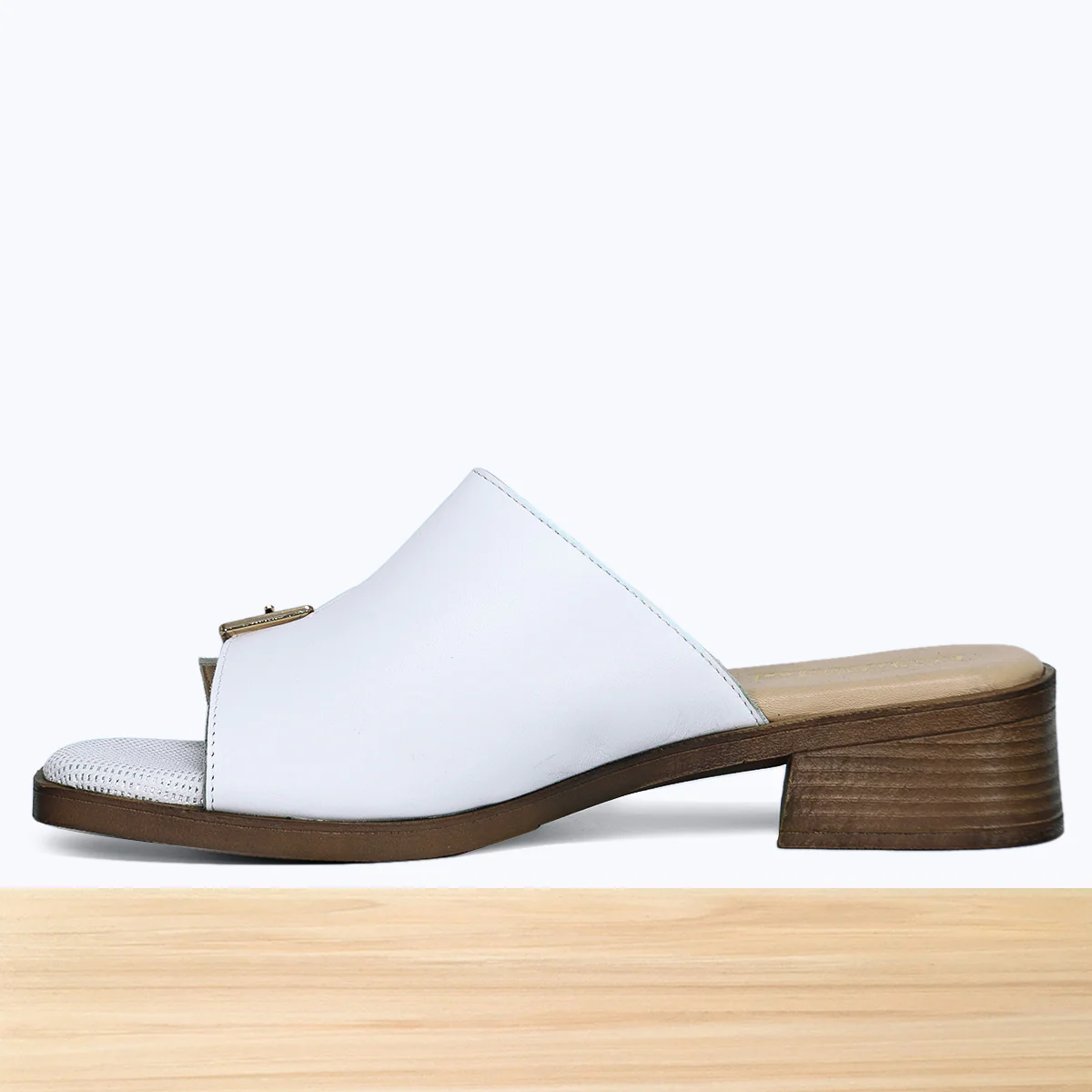 506F Olyssa Cuir Blanc ST - Image 2