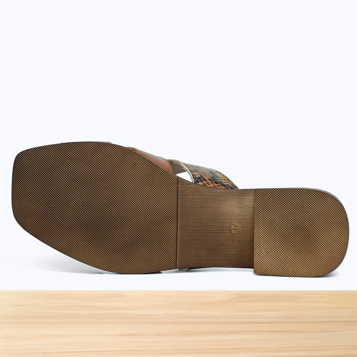 507F Dorielle Cuir Serpent Camel - Image 4